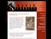 Tablet Screenshot of davidcorbett.com